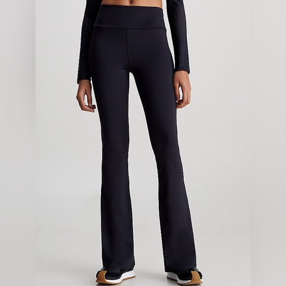CK Performance Quick Dry Flared Yoga Pants XL NWT - Picture 1 of 13